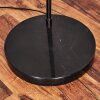 Baloca Lámpara de pie Cromo, Negro, 1 luz