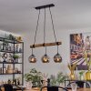 Ripoll Lámparas suspendidas, Luminarias esféricas, Lámparas colgantes Crudo, Negro, 3 luces