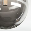 Chehalis Luminarias esféricas, Apliques Ahumado, 3 luces