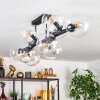 Gastor Plafones, Luminarias esféricas Transparente, 10 luces