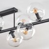 Gastor Plafones, Luminarias esféricas Transparente, 10 luces