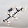 Gastor Plafones, Luminarias esféricas Transparente, 10 luces