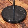 Baloca Lámpara de pie Cromo, Negro, 1 luz
