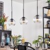 Koyoto Lámparas suspendidas, Luminarias esféricas, Lámparas colgantes Transparente, 3 luces
