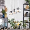 Koyoto Lámparas suspendidas, Luminarias esféricas, Lámparas colgantes Transparente, 3 luces