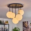 Gastor Plafones, Luminarias esféricas 45 cm Blanca, 5 luces