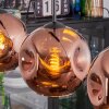 Ripoll Lámparas suspendidas, Luminarias esféricas, Lámparas colgantes Color cobre, 3 luces