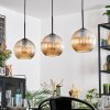 Koyoto Lámparas suspendidas, Luminarias esféricas, Lámparas colgantes Colores ámbar, 3 luces