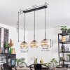 Koyoto Lámparas suspendidas, Luminarias esféricas, Lámparas colgantes Colores ámbar, Transparente, 3 luces