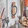 Besperia Apliques LED Color madera, Negro, 1 luz