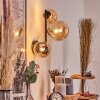 Chehalis Luminarias esféricas, Apliques Colores ámbar, 3 luces