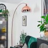 Baloca Lámpara de pie Cobre, Negro, 1 luz