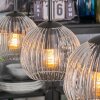 Ripoll Lámparas suspendidas, Luminarias esféricas, Lámparas colgantes Transparente, 3 luces