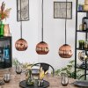 Ripoll Lámparas suspendidas, Luminarias esféricas, Lámparas colgantes Color cobre, 3 luces