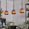 Ripoll Lámparas suspendidas, Luminarias esféricas, Lámparas colgantes Color cobre, 3 luces