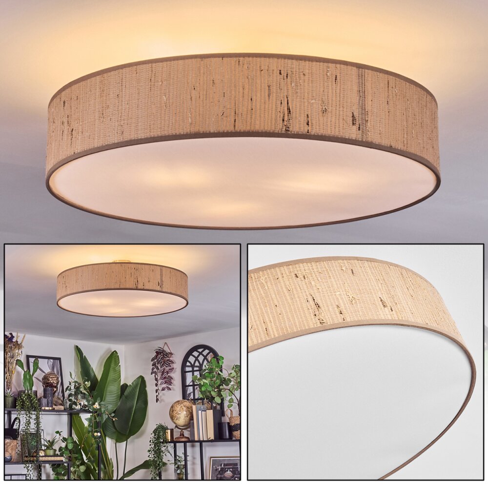 Foggia Plafones Níquel-mate, 3 luces main product photo