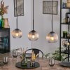 Koyoto Lámparas suspendidas, Luminarias esféricas, Lámparas colgantes Colores ámbar, Transparente, 3 luces