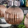 Koyoto Lámparas suspendidas, Luminarias esféricas, Lámparas colgantes Color cobre, 3 luces