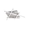 Leuchten Direkt LOLA-SIMON Lámpara de Techo LED Acero inoxidable, 2 luces, Mando a distancia, Cambia de color