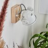 Herford Aplique Crudo, Blanca, 1 luz