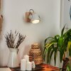 Herford Aplique Crudo, Blanca, 1 luz