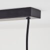 Quento Lámpara Colgante Negro-dorado, 4 luces