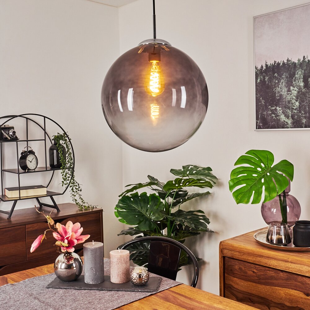 Lámpara Colgante Degevos Cromo, 1 luz main product photo