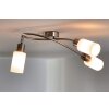 Reality Mars Foco de techo Acero inoxidable, Blanca, 3 luces