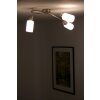 Reality Mars Foco de techo Acero inoxidable, Blanca, 3 luces