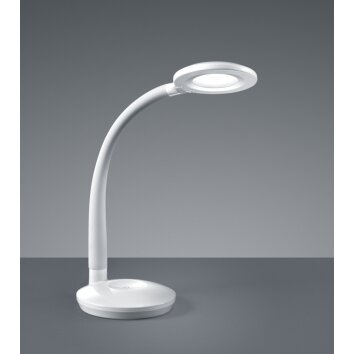 Reality COBRA Lámpara de mesa LED Blanca, 1 luz