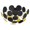 Trio DISCALGO Lámpara de techo Negro, 3 luces