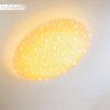 Trio NAGANO Lámpara de techo LED Blanca, 1 luz, Mando a distancia, Cambia de color