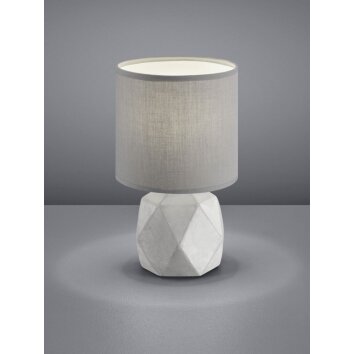 Reality PIKE Lámpara de mesa Gris, 1 luz