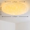 Deckenleuchte Plafones LED Blanca, 1 luz, Mando a distancia