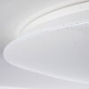 Deckenleuchte Plafones LED Blanca, 1 luz, Mando a distancia