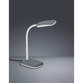 Reality BOA Lámpara de Mesa LED Titanio, 1 luz
