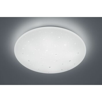 Reality ACHAT Lámpara de Techo LED Blanca, 1 luz, Mando a distancia