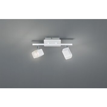 Reality ROUBAIX Proyector LED Blanca, 2 luces