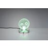 Reality SMILEY Lámpara de Mesa LED Cromo, 1 luz, Cambia de color