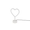 Lámpara de Mesa Reality HEART LED Blanca, 1 luz