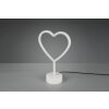 Lámpara de Mesa Reality HEART LED Blanca, 1 luz