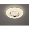 Lámpara de Techo Reality MAGNOLIA LED Blanca, 1 luz, Mando a distancia