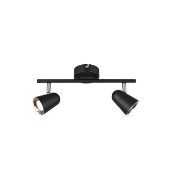 Proyector Reality TOULOUSE LED Negro, 2 luces