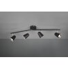 Proyector Reality TOULOUSE LED Negro, 4 luces
