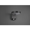 Reality Posadas Aplique LED Antracita, 1 luz, Sensor de movimiento