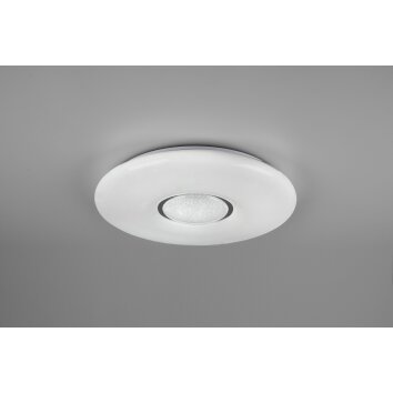 Reality Lia Lámpara de Techo LED Blanca, 1 luz, Cambia de color