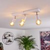 Tulla Lámpara de Techo Blanca, 3 luces