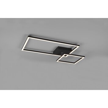 Reality Padella Lámpara de Techo LED Negro, 1 luz
