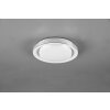 Reality Atria Lámpara de Techo LED Blanca, 1 luz, Mando a distancia