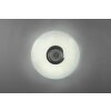 Reality Musica Lámpara de Techo LED Blanca, 2 luces, Mando a distancia, Cambia de color